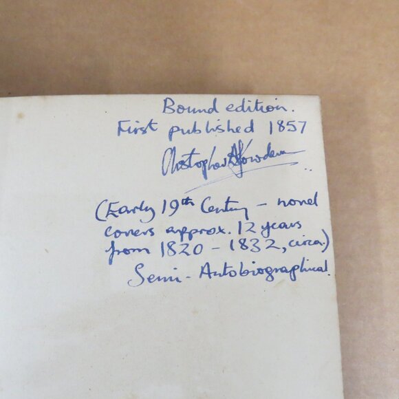 William Harrison Ainsworth Mervyn Clitheroe Printed London 1850s Antique Novel - Picture 7 of 16